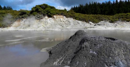 Blog Nouvelle-Zélande : Hell's Gate, zone géothermique la plus active de Rotorua